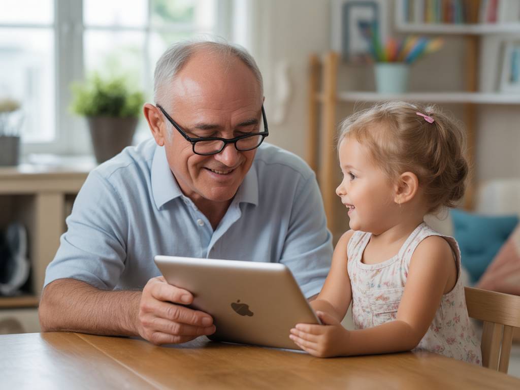 Garder le lien avec ses petits-enfants à l’ère du numérique : outils et idées pour les seniors
